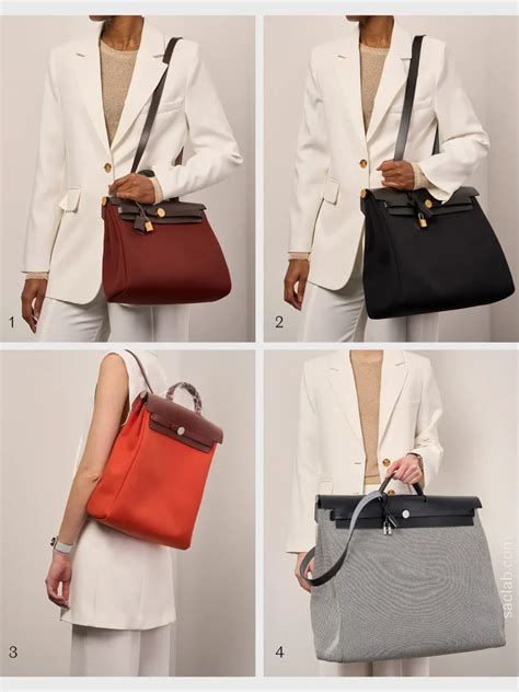 herbag hermes size|hermes herbag price 2022.